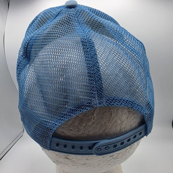 Maybe Tomorrow Womens Blue Floral Trucker Hat Casual Outdoors Cute Lightweight main image 7